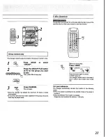 Preview for 21 page of Panasonic SC-CH84M Operating Instructions Manual