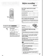 Preview for 27 page of Panasonic SC-CH84M Operating Instructions Manual