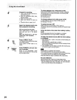 Preview for 36 page of Panasonic SC-CH84M Operating Instructions Manual