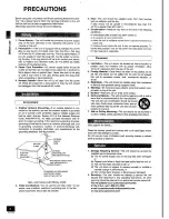 Предварительный просмотр 4 страницы Panasonic SC-DK2 Operating Instructions Manual