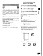 Предварительный просмотр 5 страницы Panasonic SC-DK2 Operating Instructions Manual