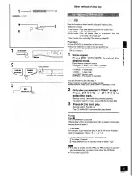 Предварительный просмотр 25 страницы Panasonic SC-DK2 Operating Instructions Manual