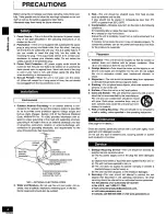 Предварительный просмотр 4 страницы Panasonic SC-DK3 Operating Instructions Manual