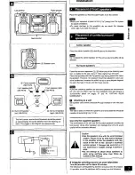 Предварительный просмотр 7 страницы Panasonic SC-DK30 Operating Operating Instructions Manual