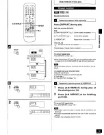 Предварительный просмотр 19 страницы Panasonic SC-DK30 Operating Operating Instructions Manual