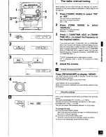 Предварительный просмотр 29 страницы Panasonic SC-DK30 Operating Operating Instructions Manual