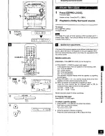 Предварительный просмотр 39 страницы Panasonic SC-DK30 Operating Operating Instructions Manual