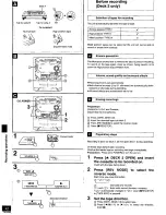 Предварительный просмотр 42 страницы Panasonic SC-DK30 Operating Operating Instructions Manual