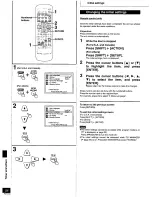 Предварительный просмотр 56 страницы Panasonic SC-DK30 Operating Operating Instructions Manual