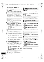 Предварительный просмотр 10 страницы Panasonic SC-DM502 Operating Instructions Manual