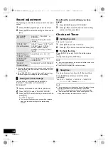 Preview for 14 page of Panasonic SC-DM502 Operating Instructions Manual