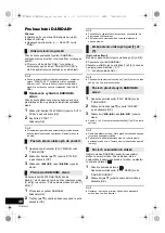 Предварительный просмотр 46 страницы Panasonic SC-DM502 Operating Instructions Manual