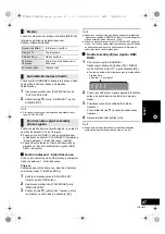 Предварительный просмотр 47 страницы Panasonic SC-DM502 Operating Instructions Manual