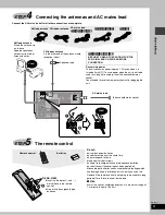 Preview for 9 page of Panasonic SC-DP1 Operating Instructions Manual