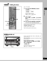 Preview for 11 page of Panasonic SC-DP1 Operating Instructions Manual