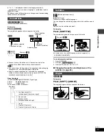 Preview for 17 page of Panasonic SC-DP1 Operating Instructions Manual