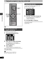 Preview for 22 page of Panasonic SC-DP1 Operating Instructions Manual