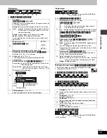 Preview for 25 page of Panasonic SC-DP1 Operating Instructions Manual