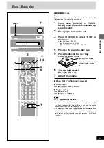 Предварительный просмотр 13 страницы Panasonic SC-DT100 Operating Instructions Manual