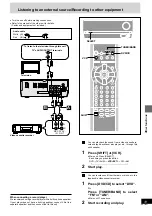 Предварительный просмотр 31 страницы Panasonic SC-DT100 Operating Instructions Manual