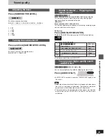 Preview for 29 page of Panasonic SC-DT310 Operating Instructions Manual