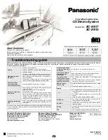 Preview for 1 page of Panasonic SC-EN15 Operating Instructions Manual