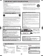 Preview for 7 page of Panasonic SC-EN28 Troubleshooting Manual