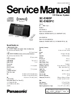 Panasonic SC-EN35P Service Manual предпросмотр