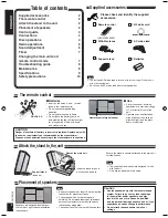 Предварительный просмотр 2 страницы Panasonic SC-EN36 Operating Instructions Manual