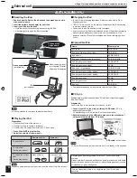 Preview for 10 page of Panasonic SC-EN38DB Operating Instructions Manual