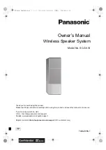 Panasonic SC-GA10 Owner'S Manual preview