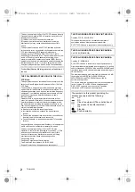 Предварительный просмотр 2 страницы Panasonic SC-GA10 Owner'S Manual