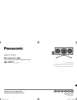 Предварительный просмотр 36 страницы Panasonic SC-GT07 Operating Instructions Manual