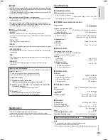 Предварительный просмотр 9 страницы Panasonic SC-HC15 Operating Instructions Manual