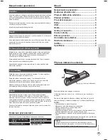 Предварительный просмотр 19 страницы Panasonic SC-HC15 Operating Instructions Manual