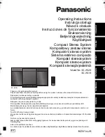 Panasonic SC-HC18 Operating Instructions Manual preview