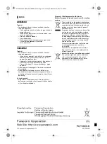 Preview for 20 page of Panasonic SC-HC195 Operating Instructions Manual