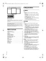 Preview for 2 page of Panasonic SC-HC200 Operating Instructions Manual