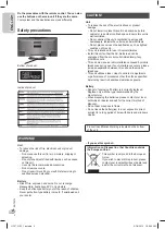 Preview for 2 page of Panasonic SC-HC27 Operating Instructions Manual