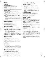 Preview for 9 page of Panasonic SC-HC29 Operating Instructions Manual