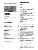 Preview for 2 page of Panasonic SC-HC29DB Operating Instructions Manual