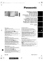 Preview for 1 page of Panasonic SC-HC35 Operating Instructions Manual