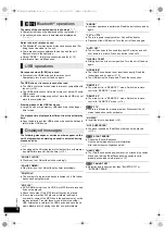 Preview for 18 page of Panasonic SC-HC35 Operating Instructions Manual