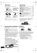 Preview for 22 page of Panasonic SC-HC35 Operating Instructions Manual