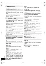 Preview for 54 page of Panasonic SC-HC35 Operating Instructions Manual