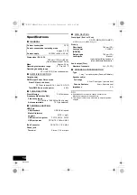 Preview for 14 page of Panasonic SC-HC37 Operating Instructions Manual