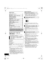 Preview for 18 page of Panasonic SC-HC37 Operating Instructions Manual