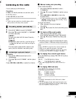 Preview for 9 page of Panasonic SC-HC38 Operating Instructions Manual