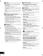 Preview for 12 page of Panasonic SC-HC38 Operating Instructions Manual