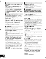 Preview for 30 page of Panasonic SC-HC38 Operating Instructions Manual